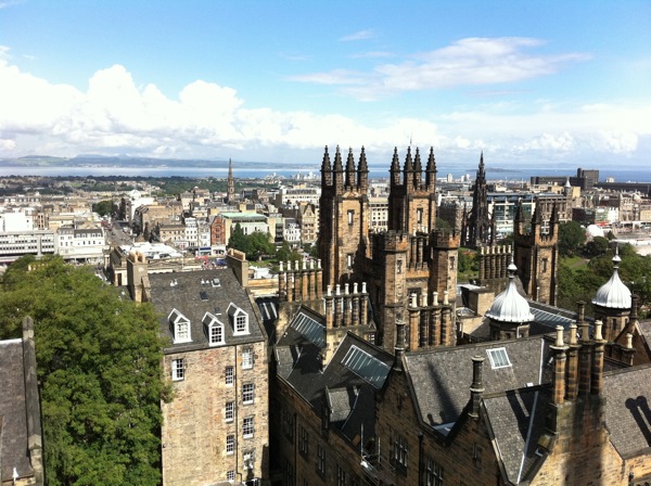 From the top of the Camera Obscura Building