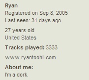 My Last.fm Profile